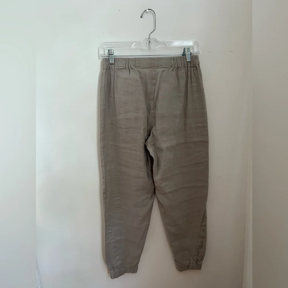 Aritzia Dexter Linen Blend Jogger Pant Medium